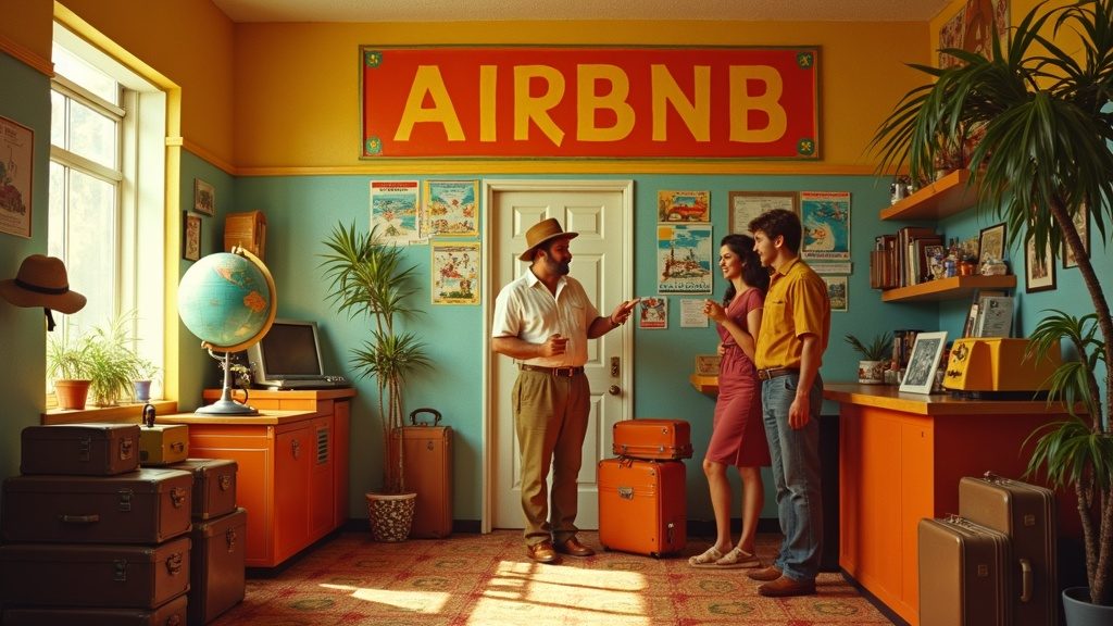 Airbnb as a 1970s travel agency