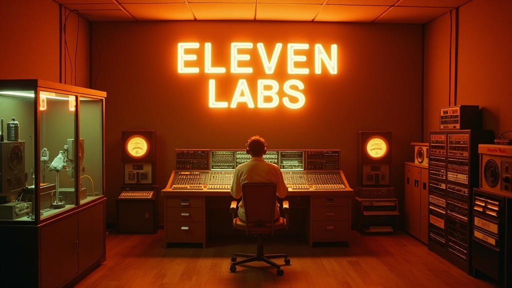 ElevenLabs as a 1970s recording studio