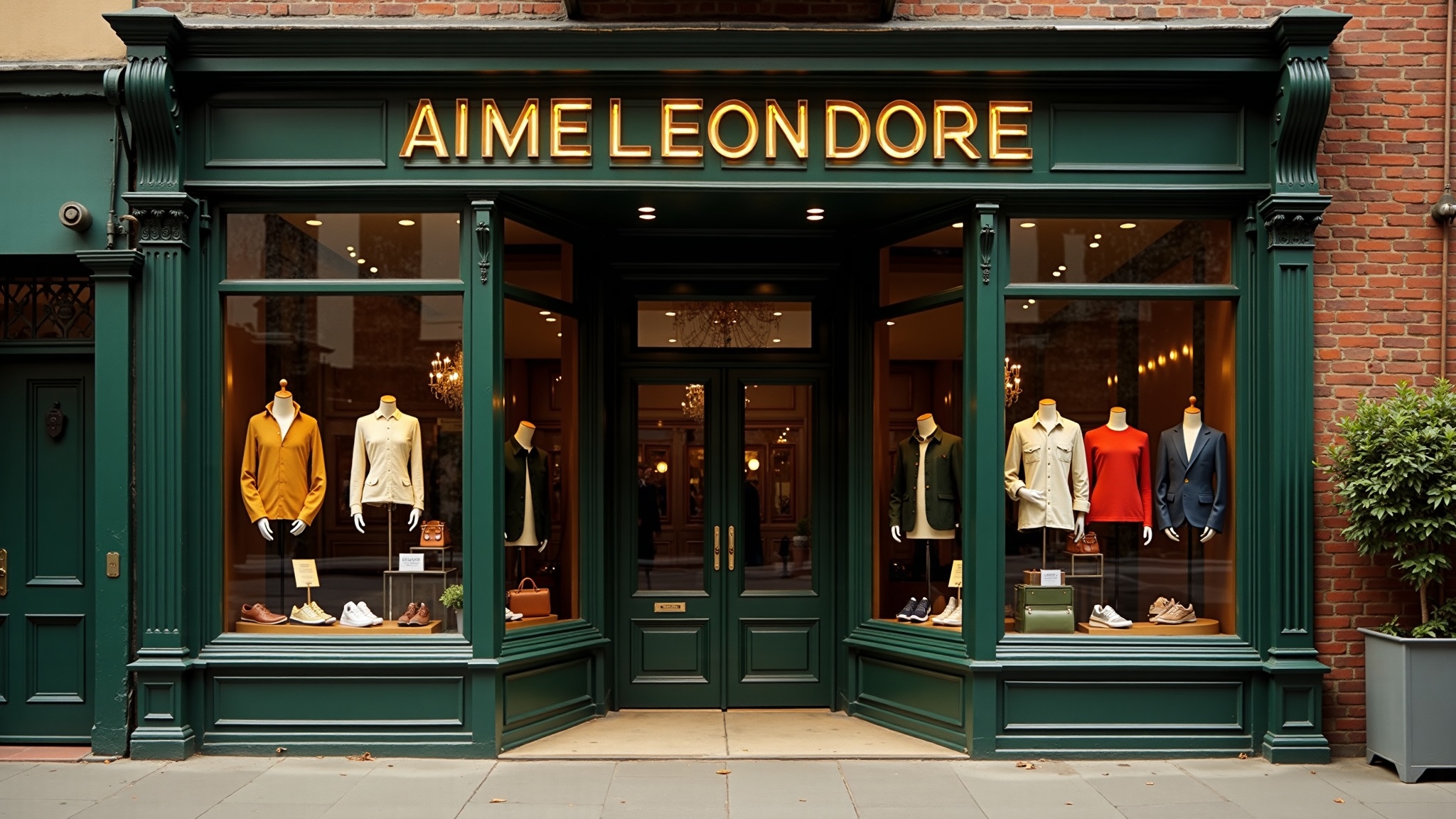 Aim&eacute; Leon Dore exterior view