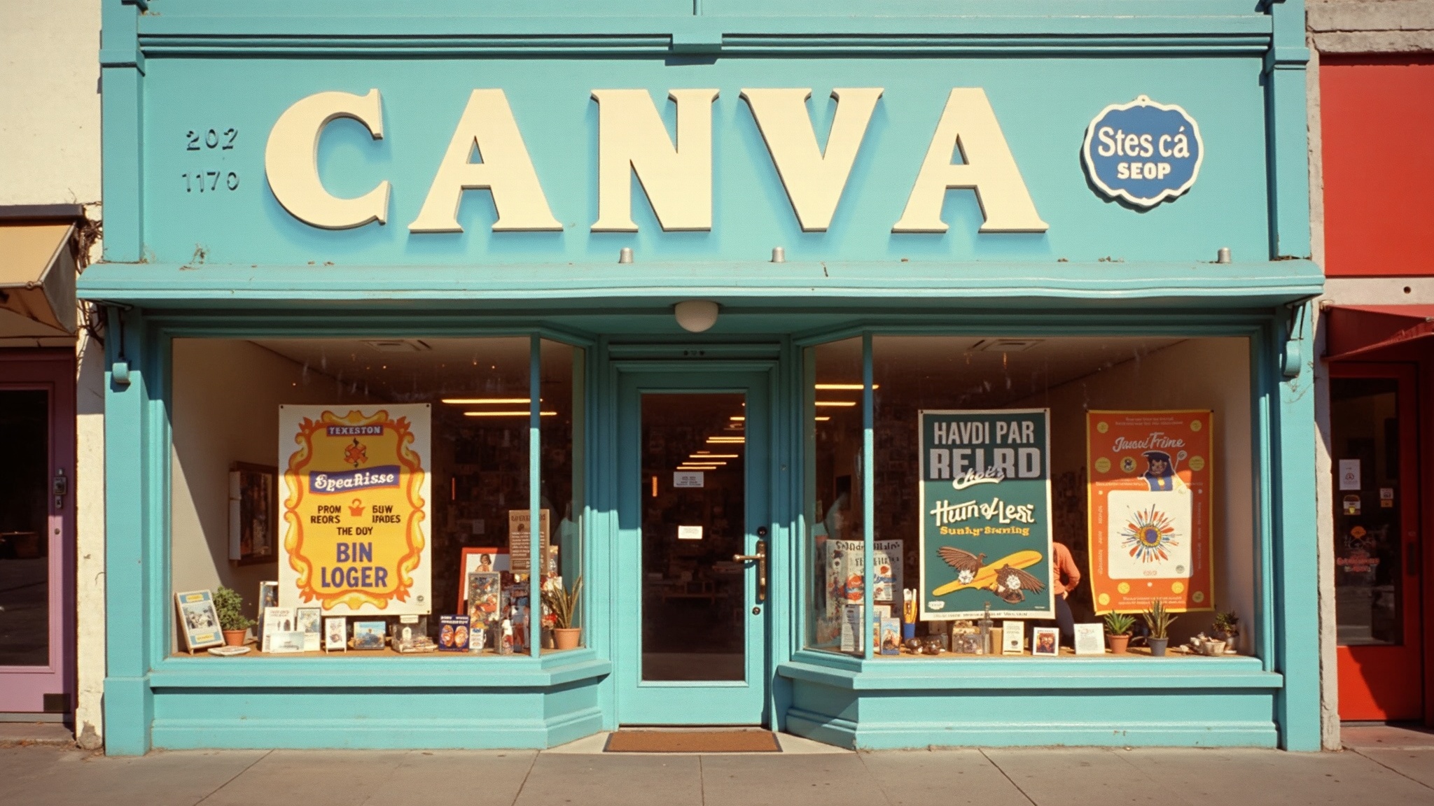 Canva exterior view