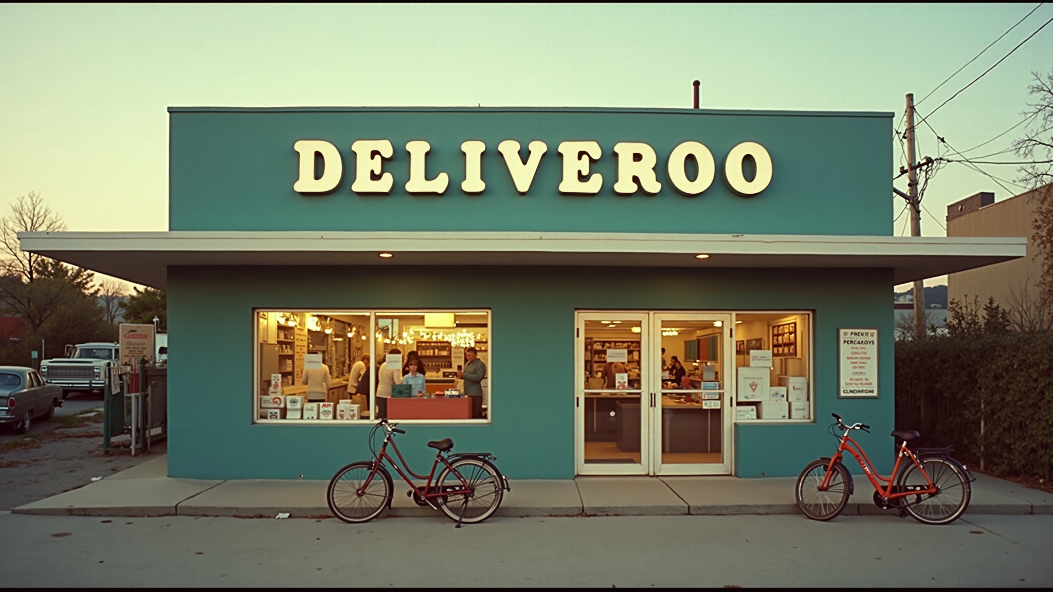 Deliveroo exterior view
