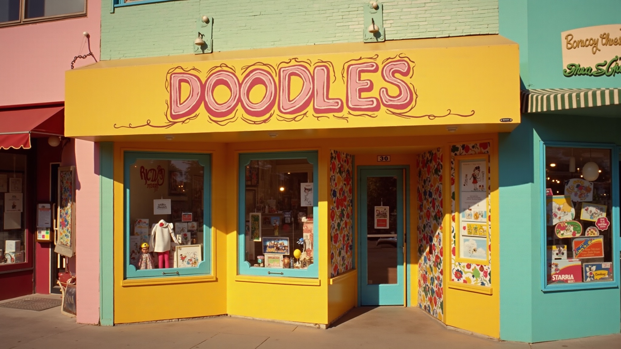 Doodles exterior view