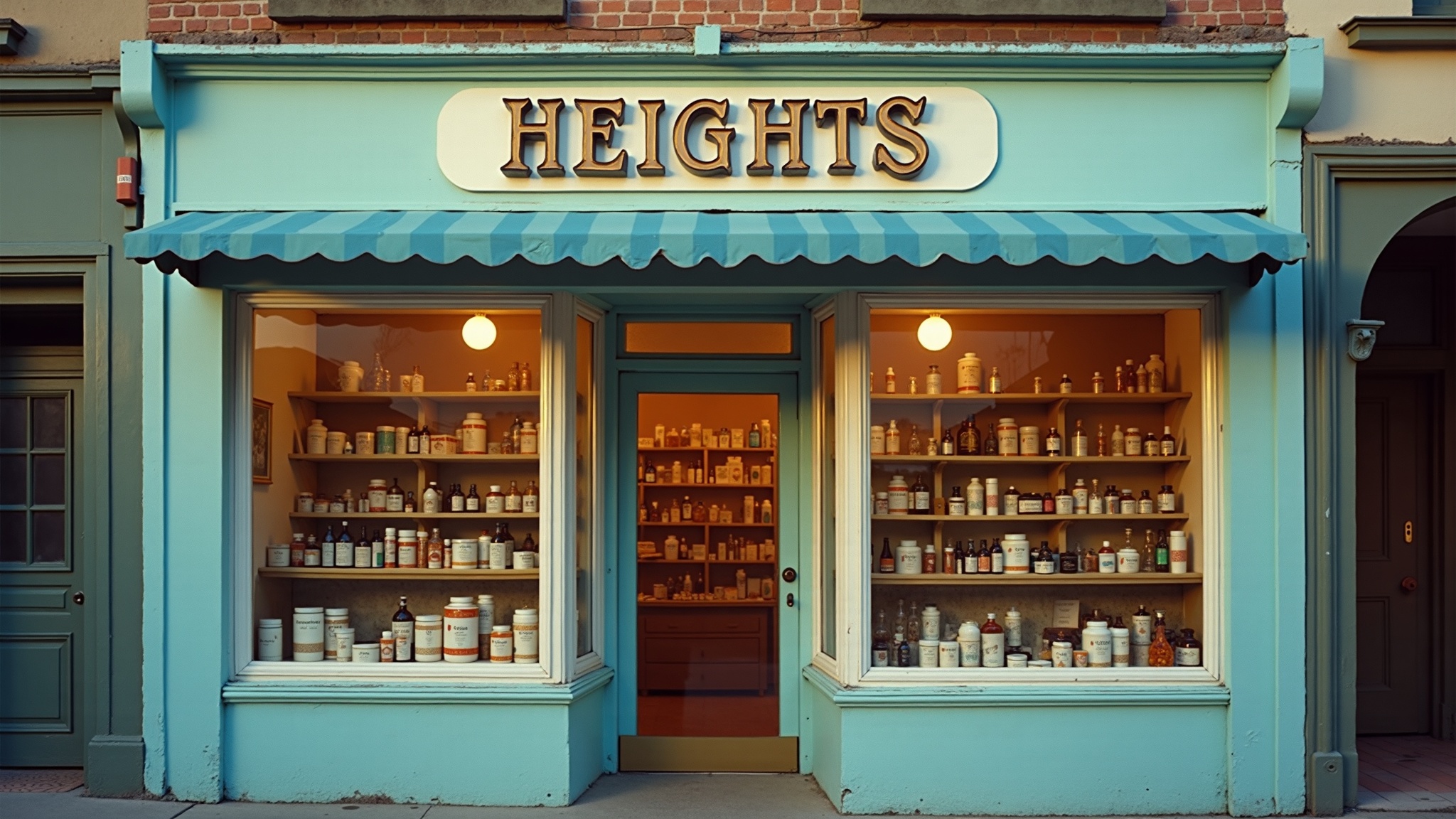 Heights exterior view