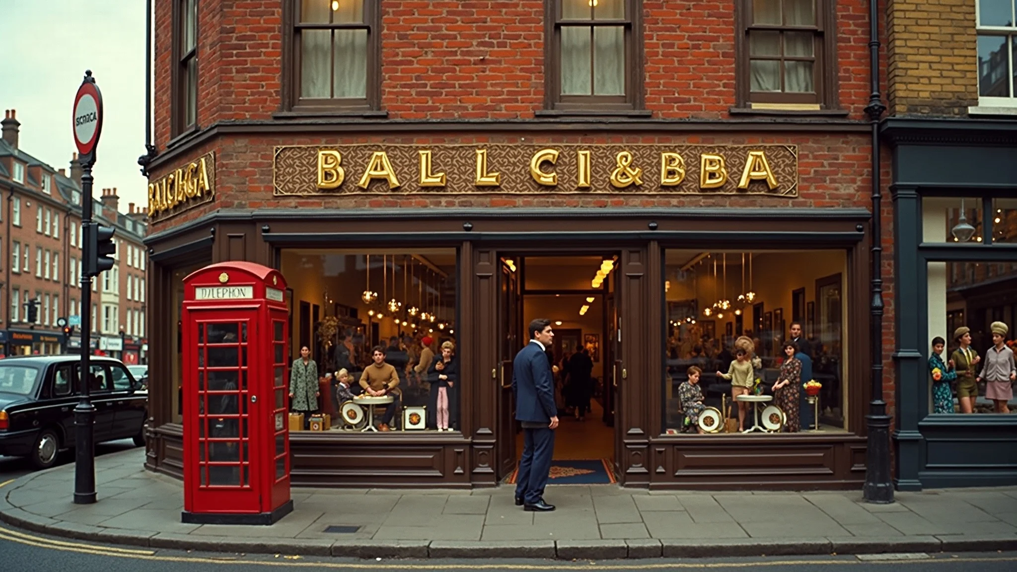Balenciaga in 1970s London