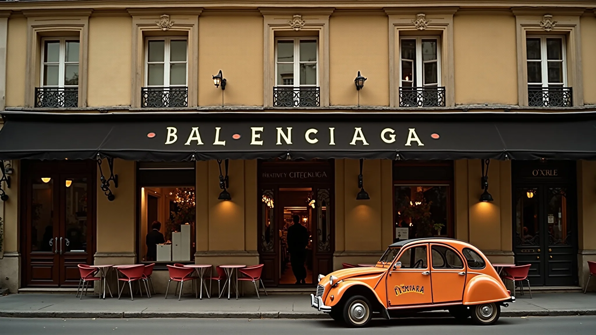 Balenciaga in 1970s Paris