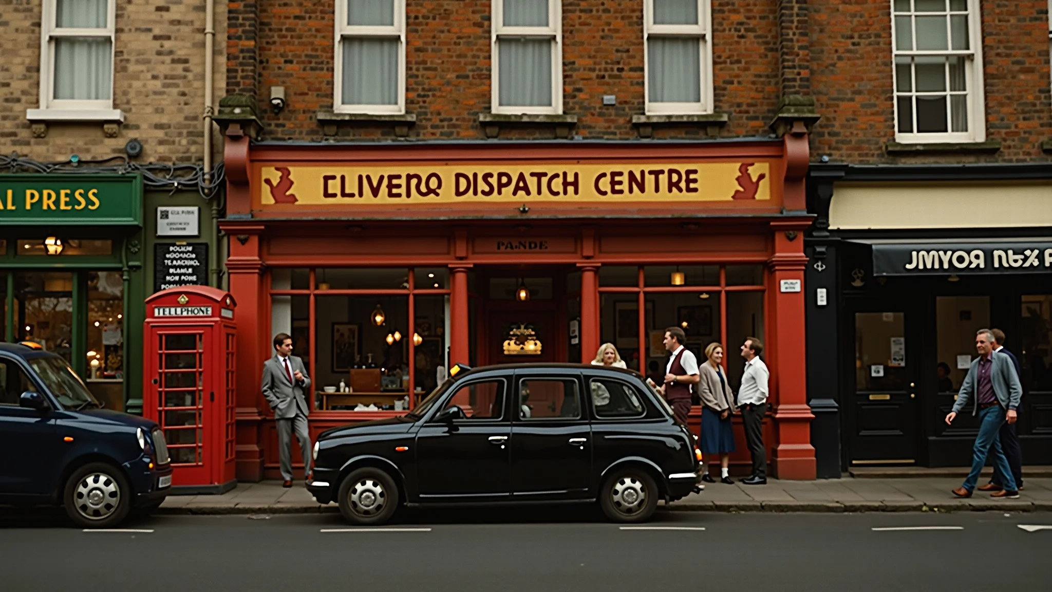 Deliveroo in 1970s London