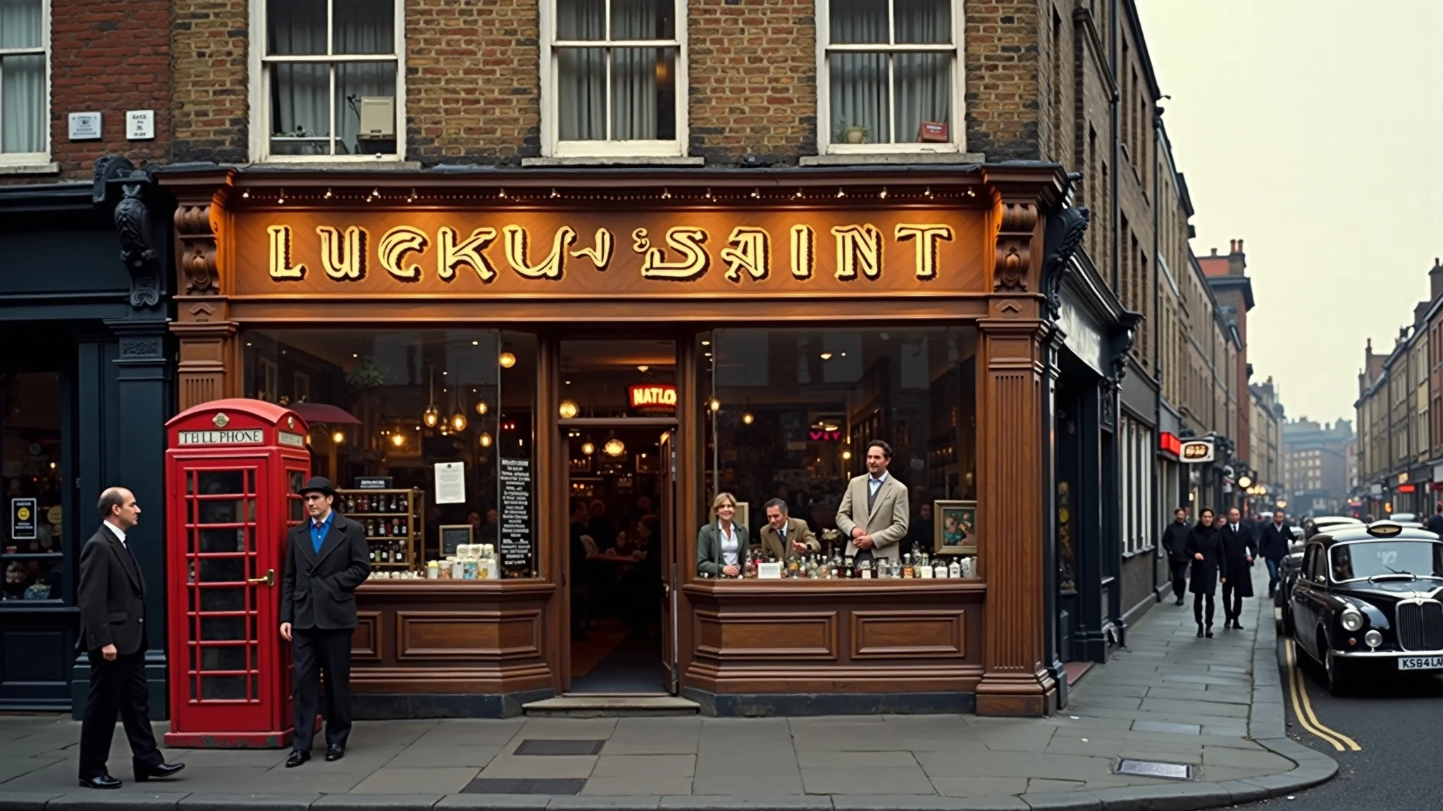 Lucky Saint in 1970s London