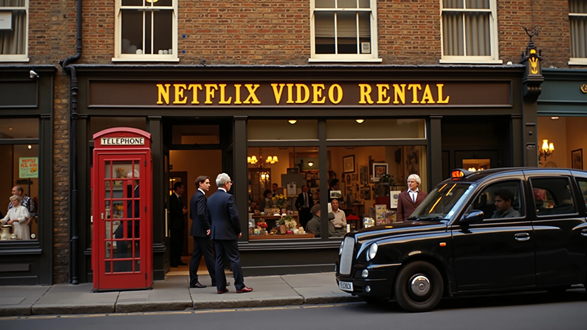 Netflix in 1970s London