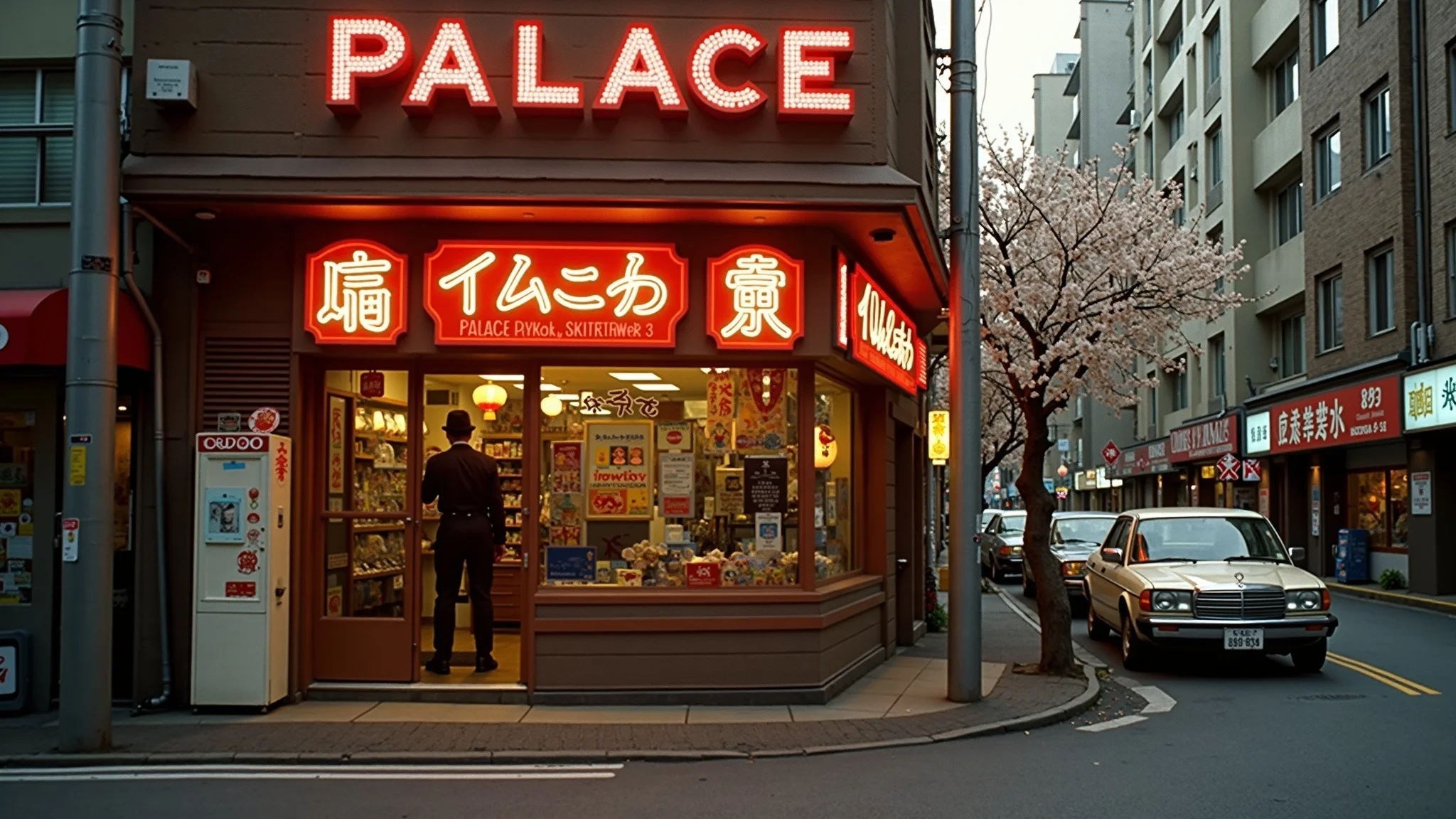 Palace in 1970s Tokyo