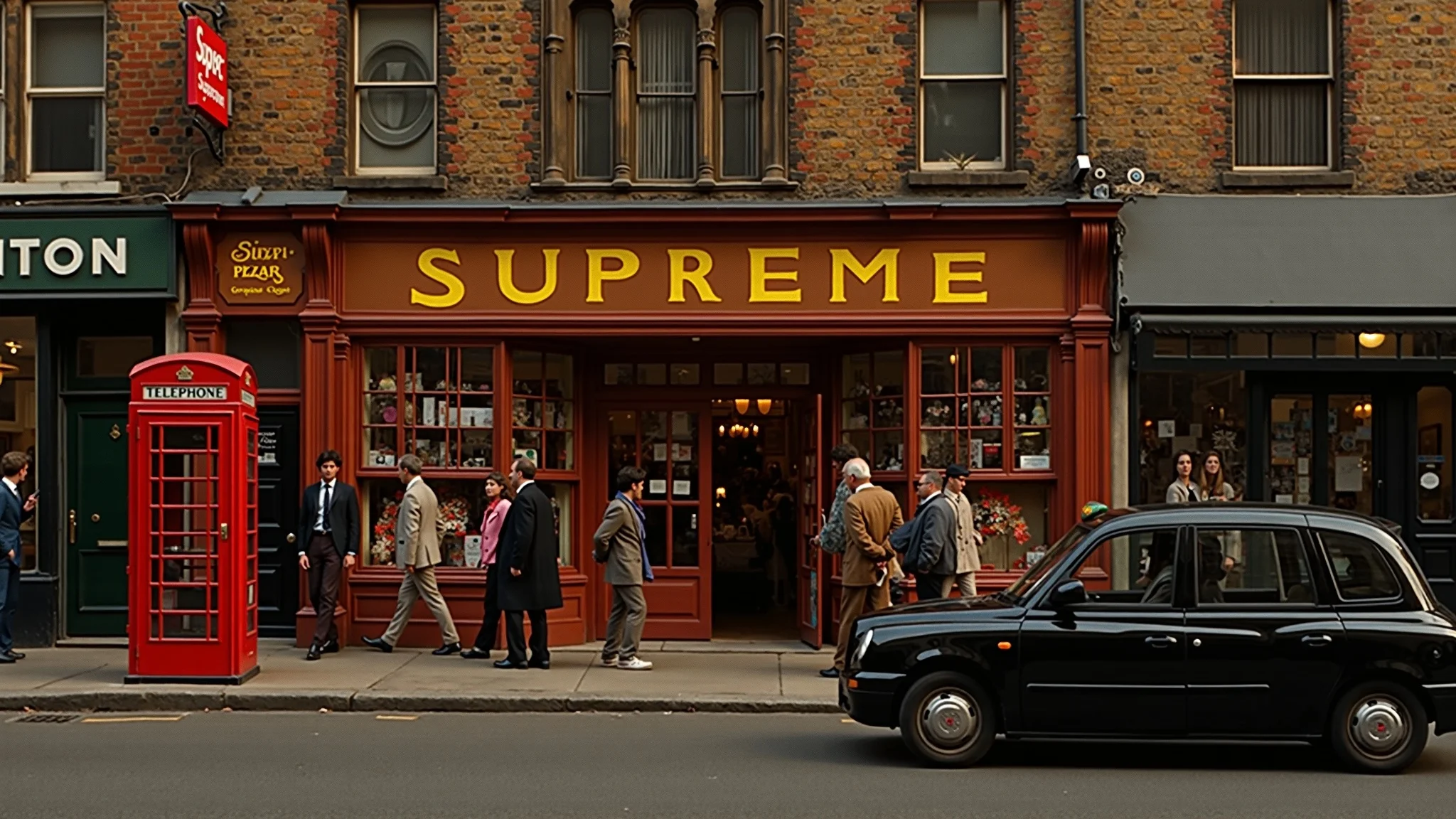 Supreme in 1970s London