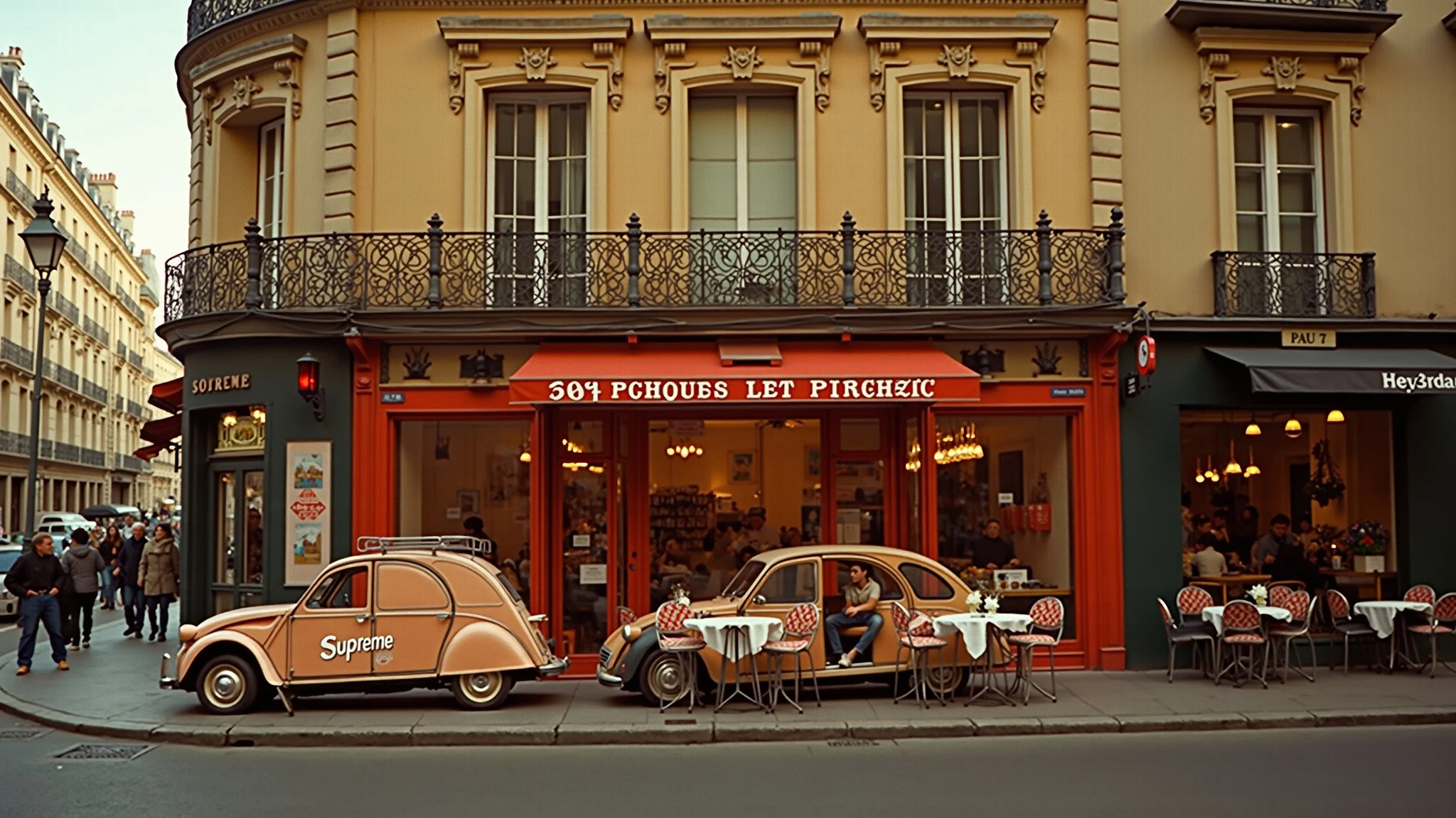 Supreme in 1970s Paris