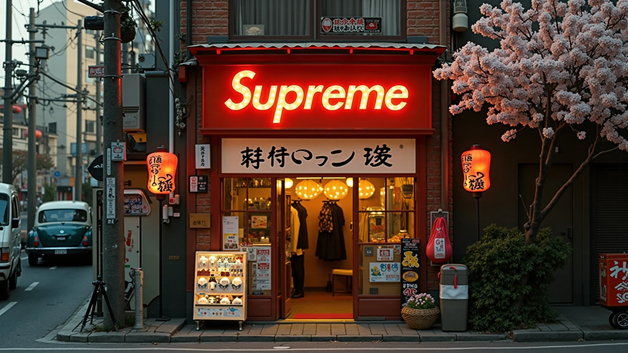 Supreme in 1970s Tokyo