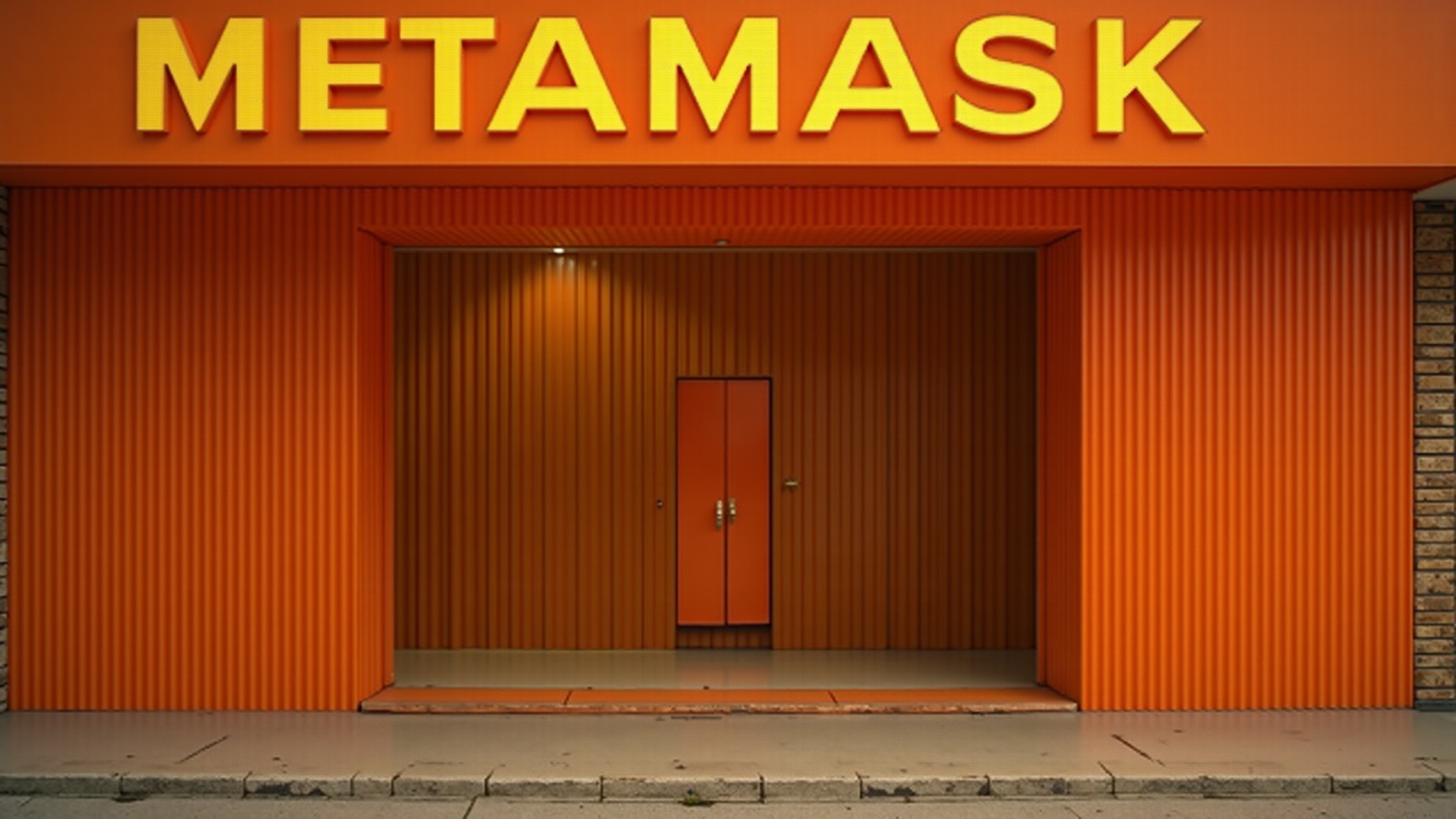 MetaMask exterior view