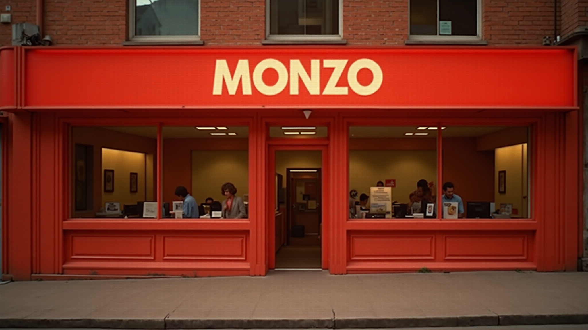 Monzo exterior view