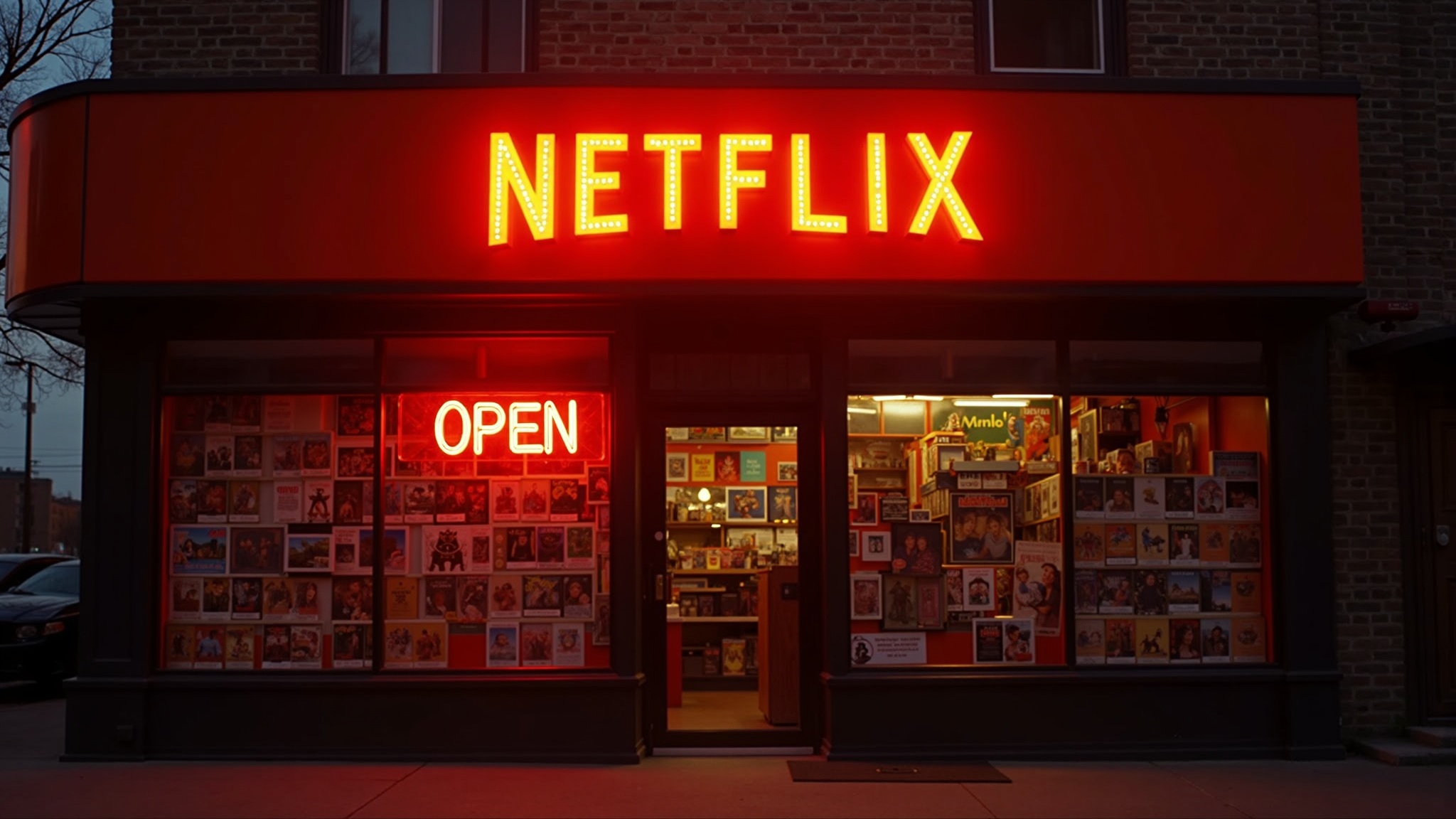 Netflix exterior view
