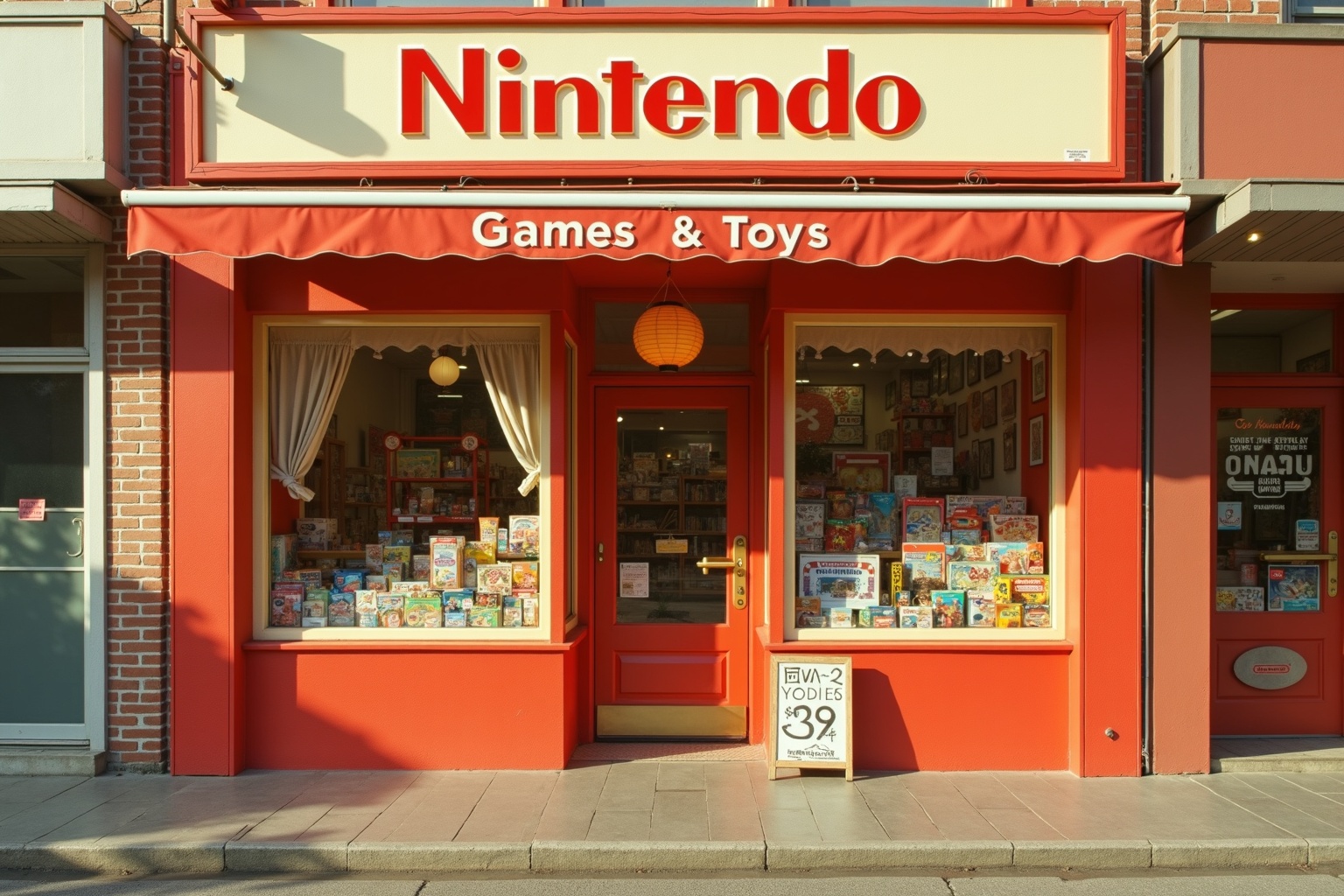 Nintendo exterior view