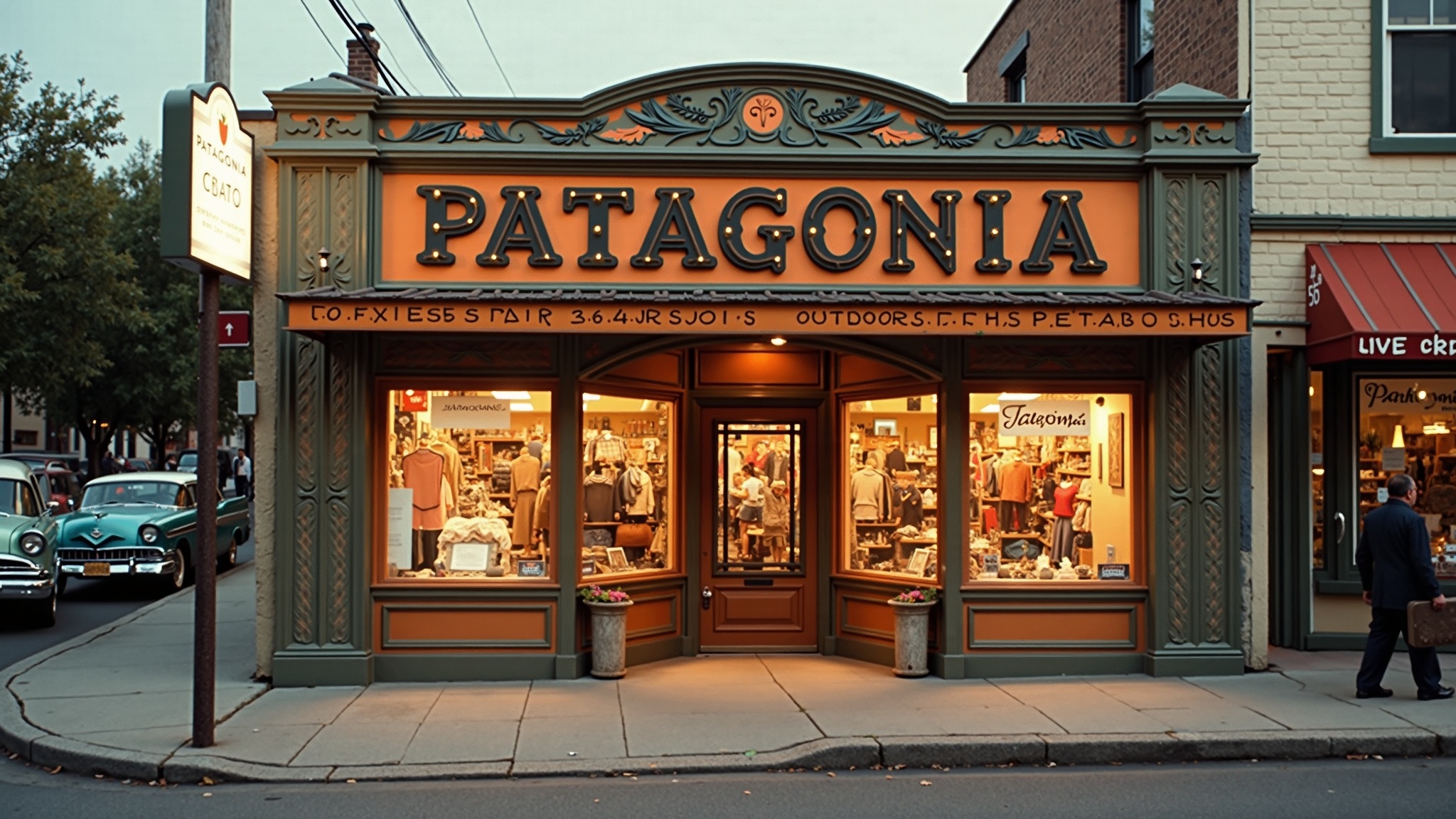 Patagonia exterior view