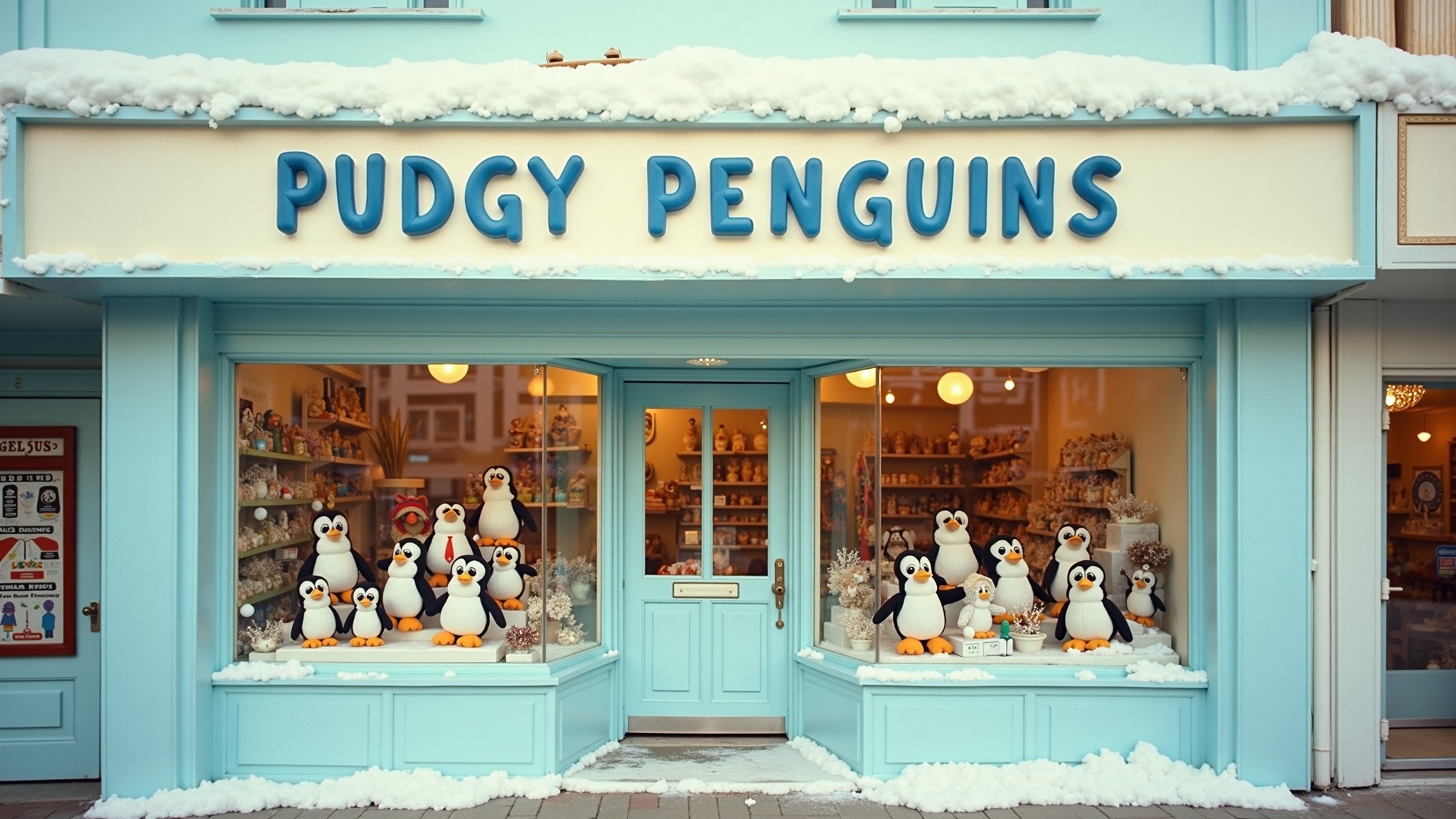 Pudgy Penguins exterior view