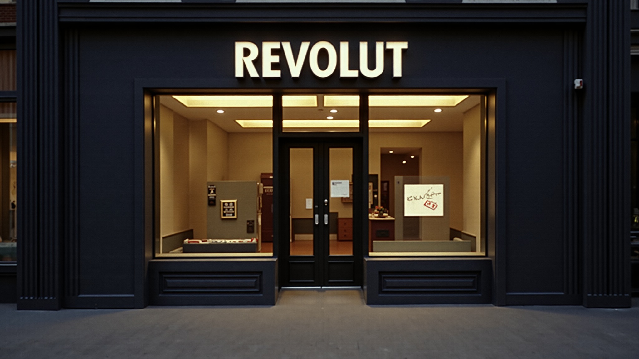 Revolut exterior view