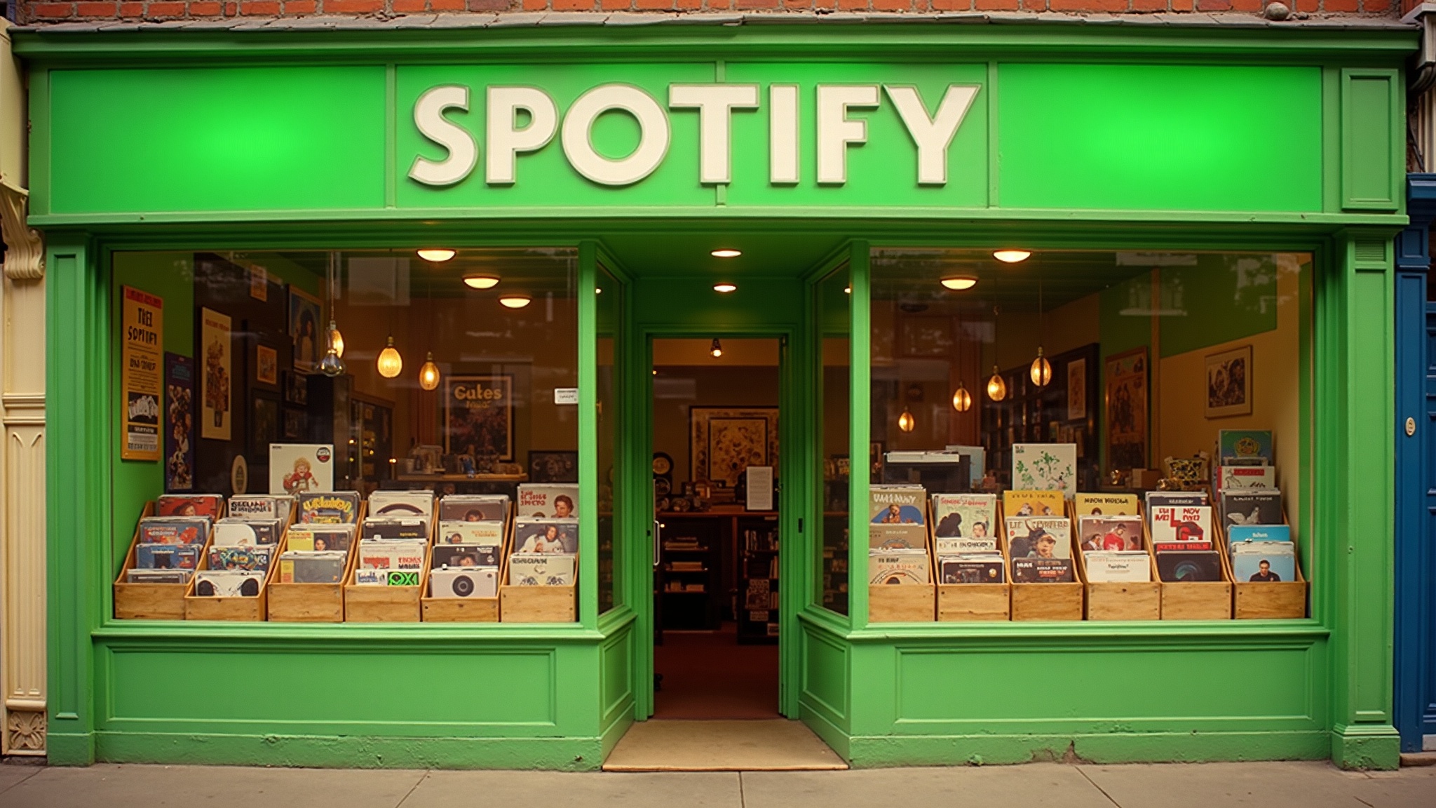 Spotify exterior view