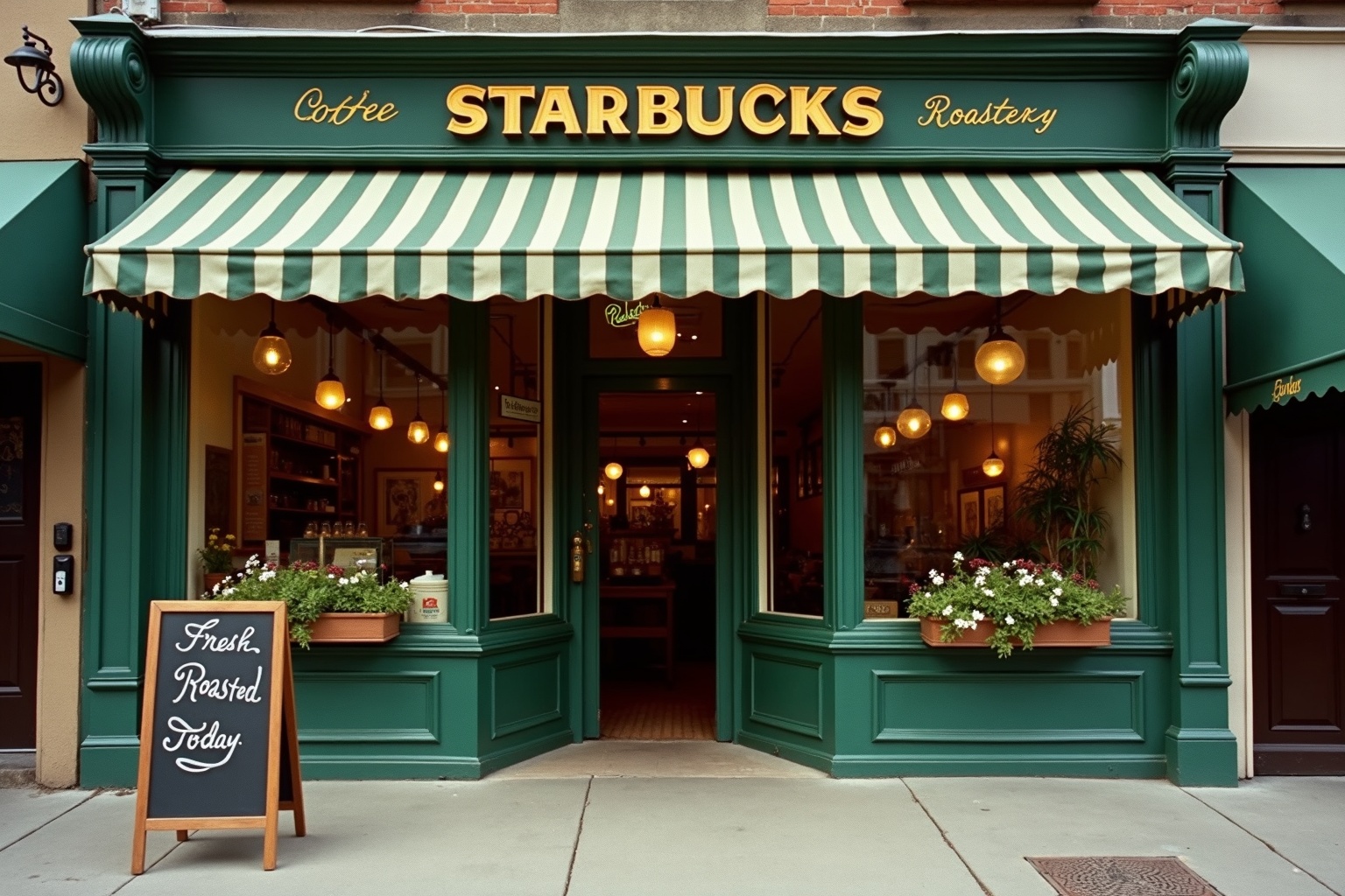 Starbucks exterior view