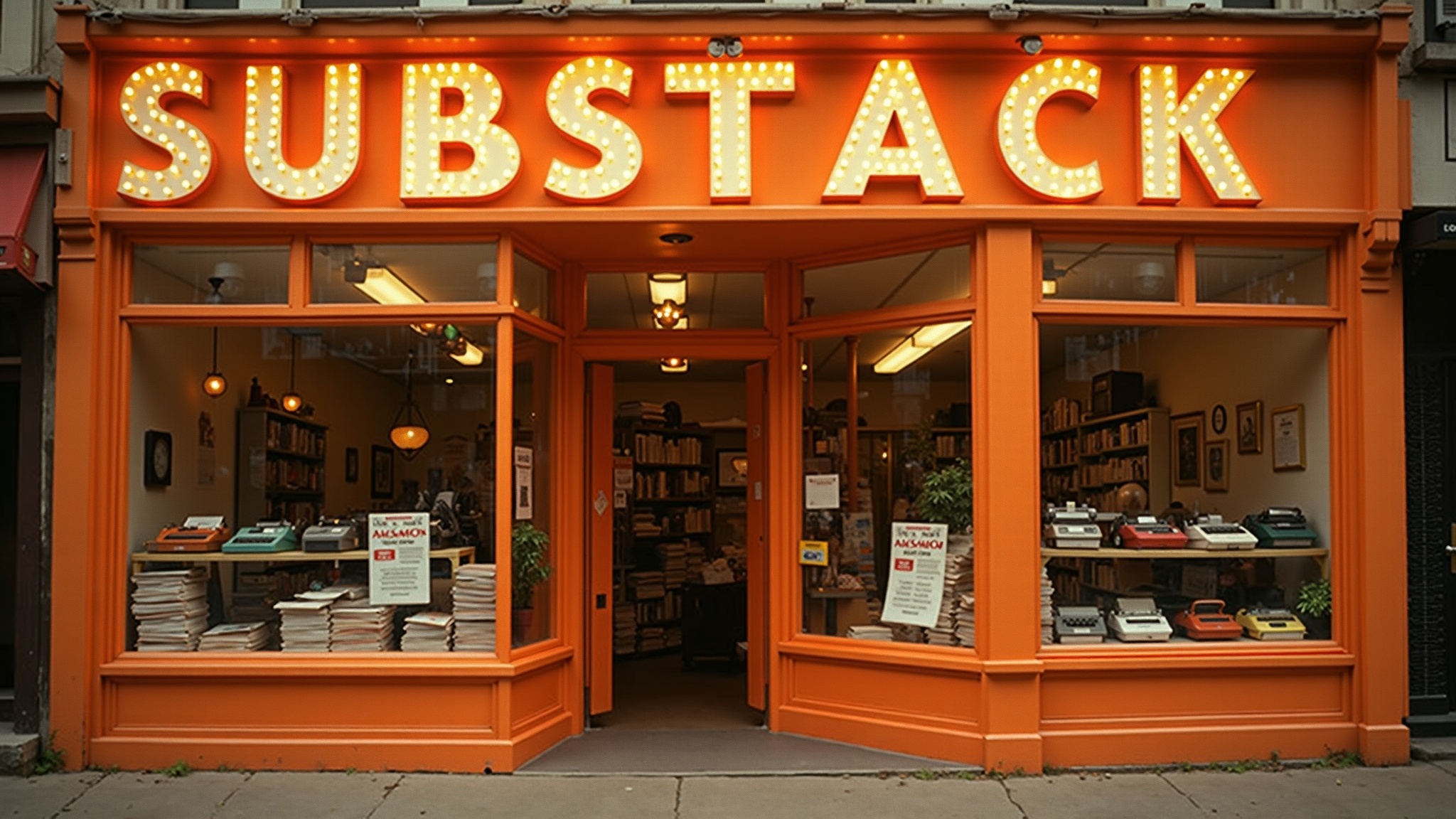 Substack exterior view