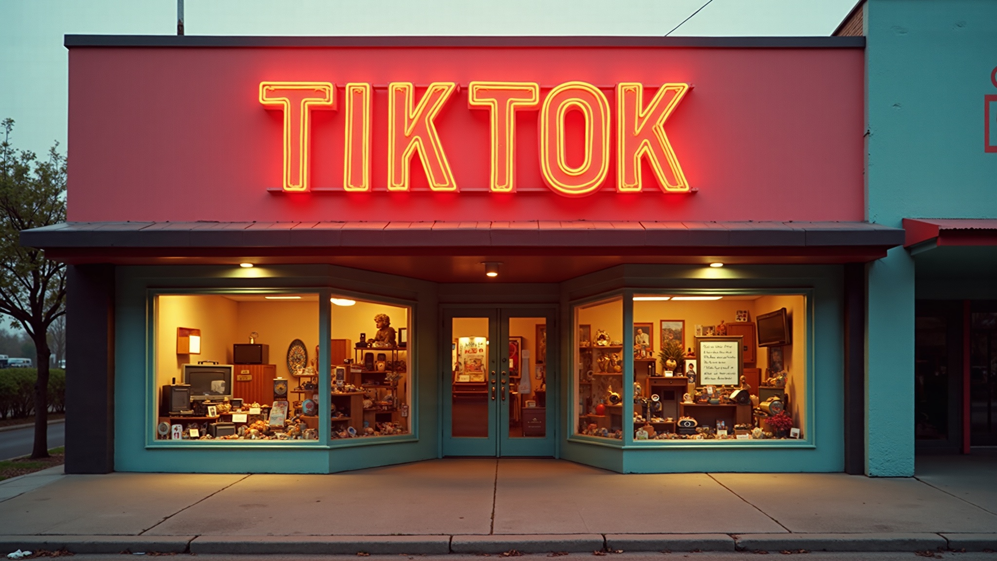 TikTok exterior view