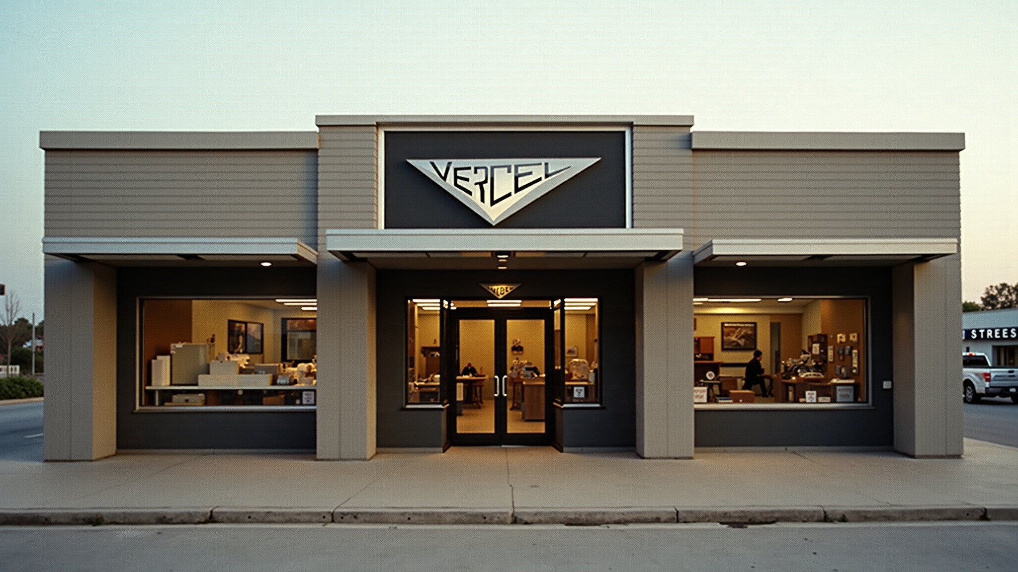 Vercel exterior view