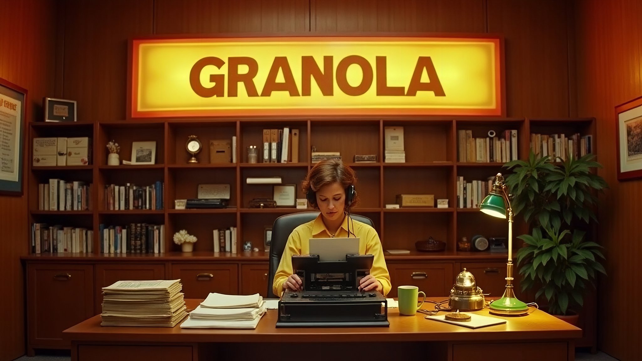 Granola as a 1970s dictation service