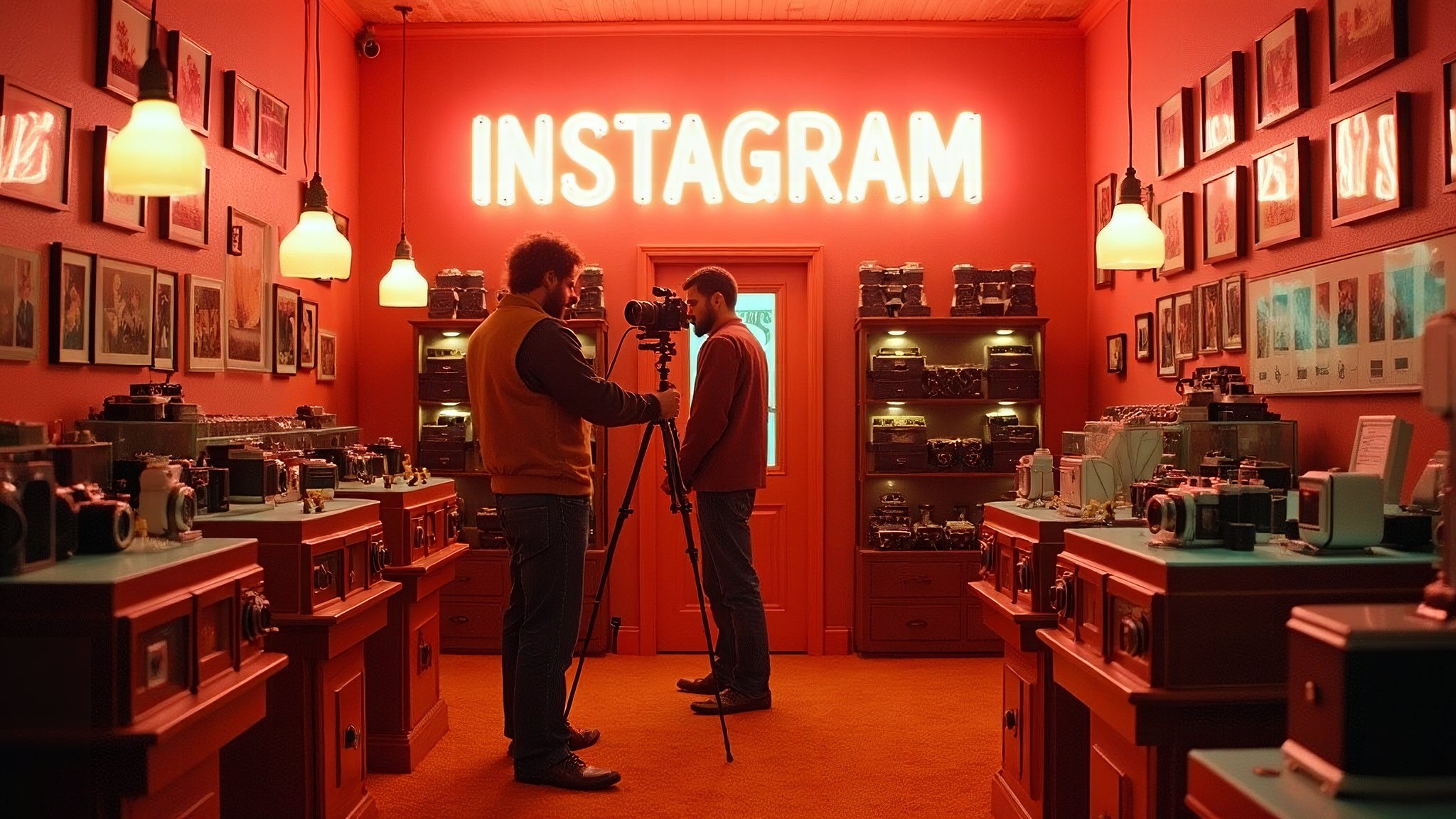 Instagram as a 1970s photography studio