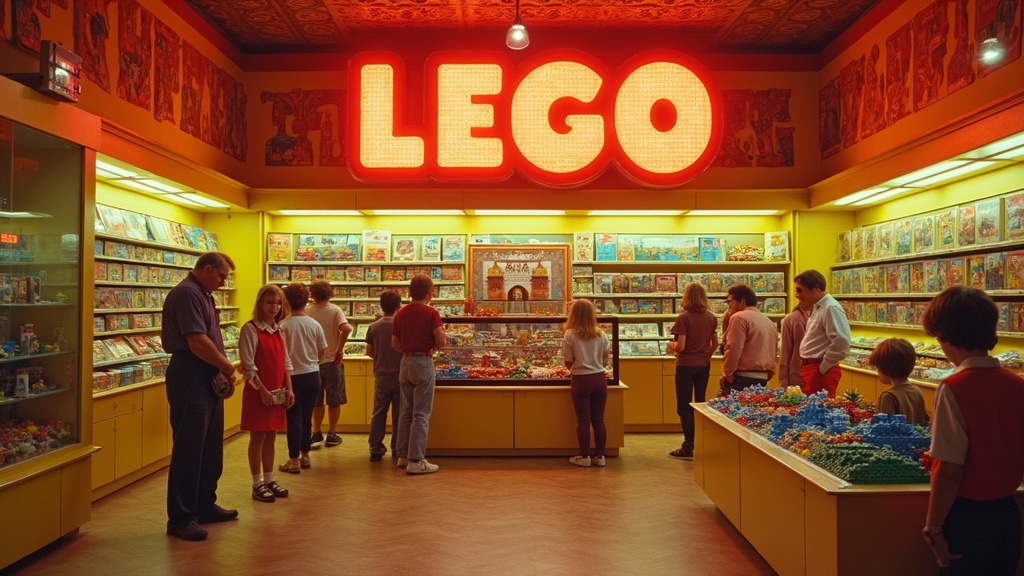 LEGO as a 1970s construction toy emporium