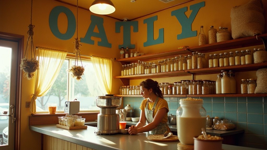 Oatly as a 1970s alternative dairy