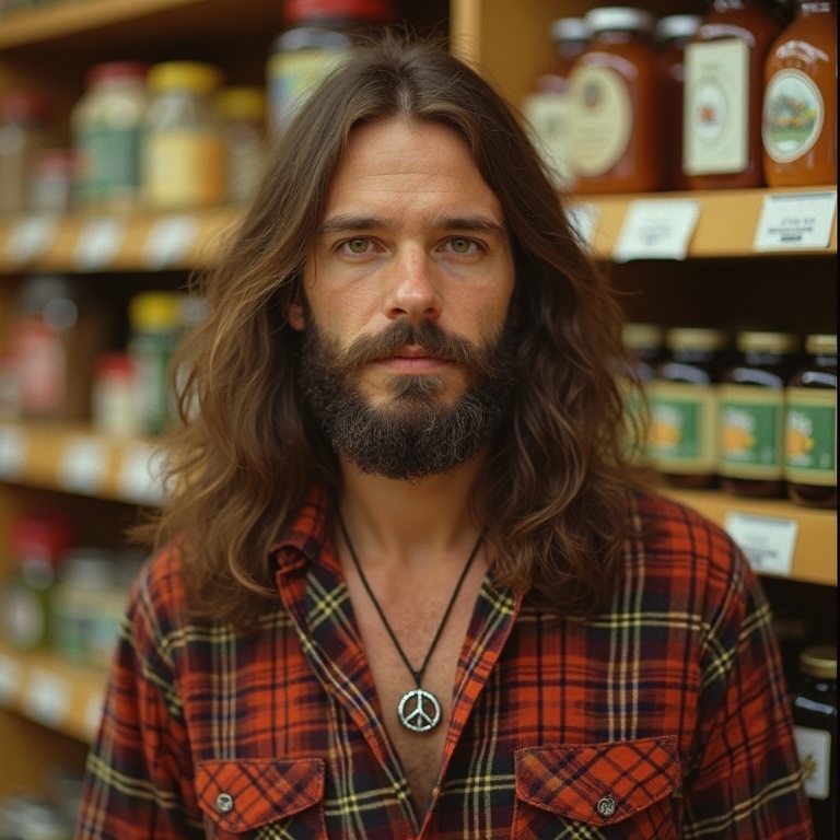 Portrait of Sven Lindqvist, fictional 1970s owner of Oatly