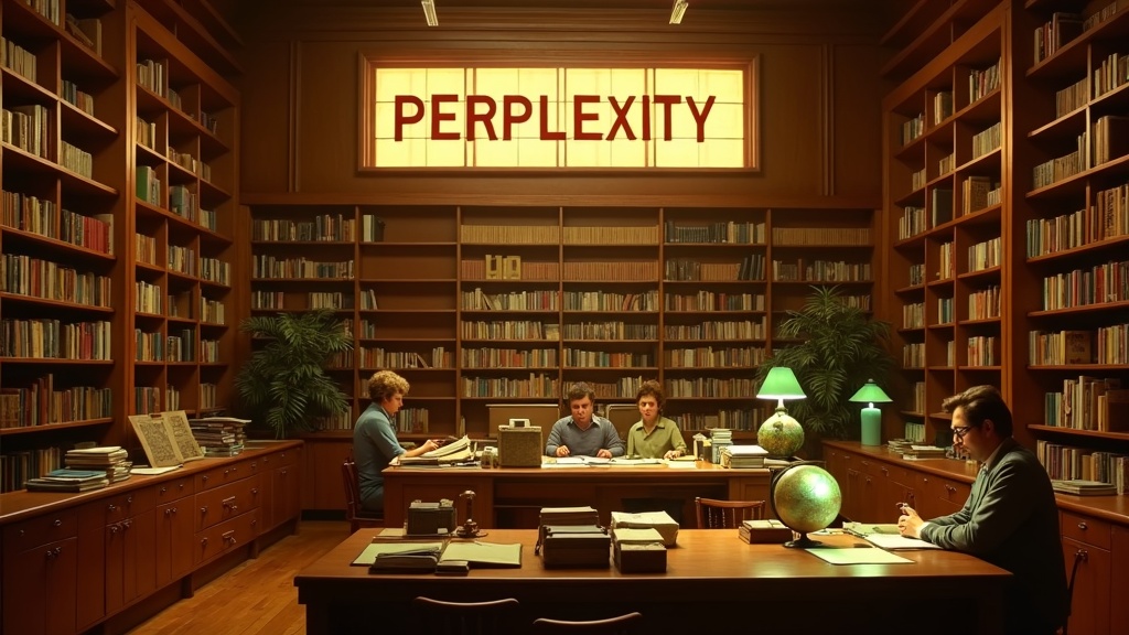Perplexity as a 1970s reference library
