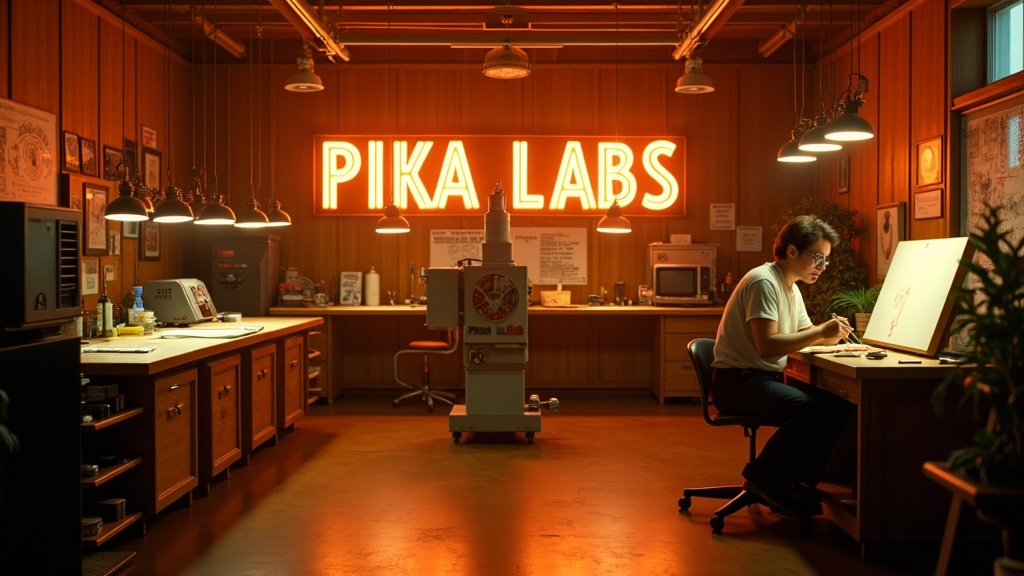 Pika Labs as a 1970s animation studio