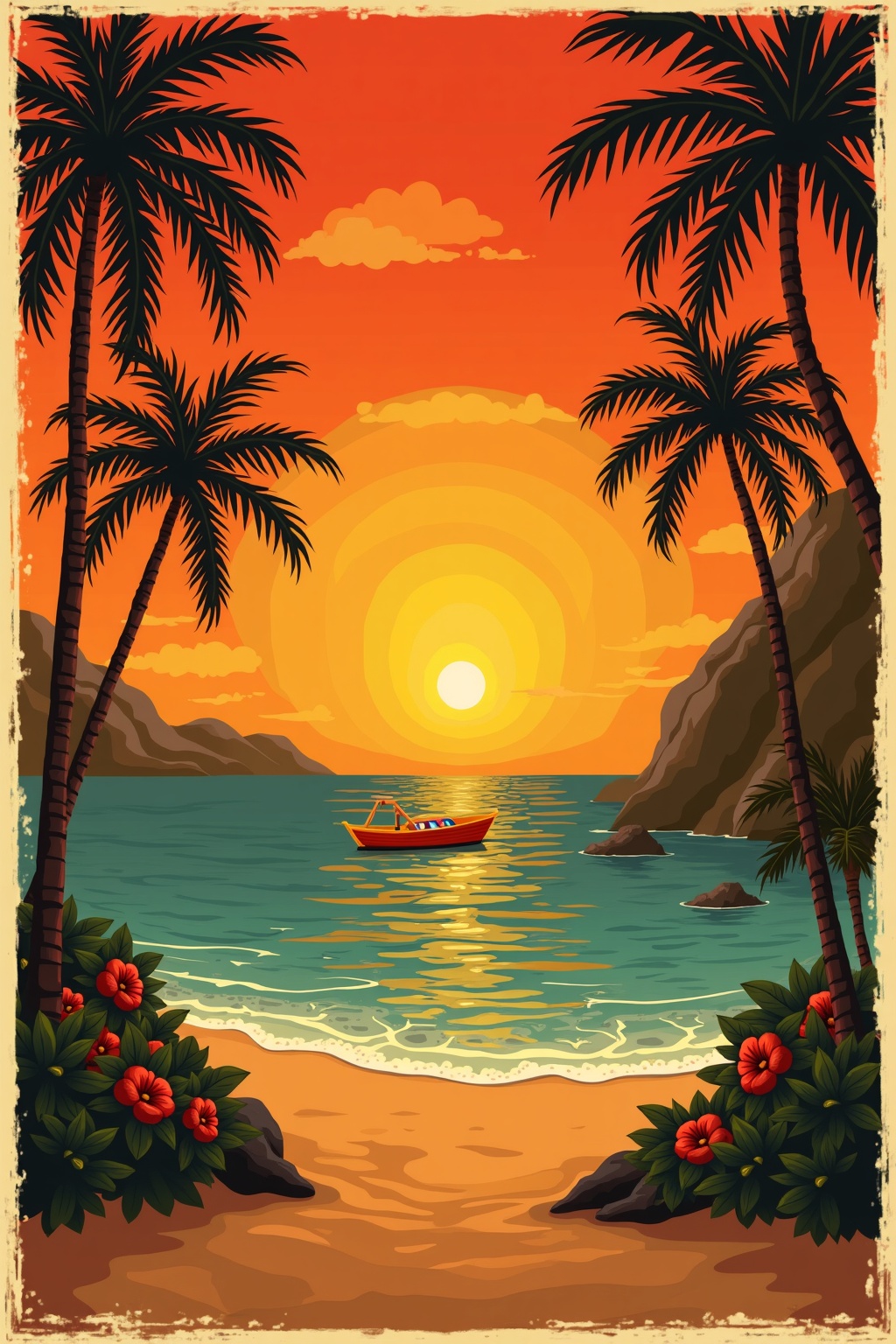 Airbnb grand opening poster