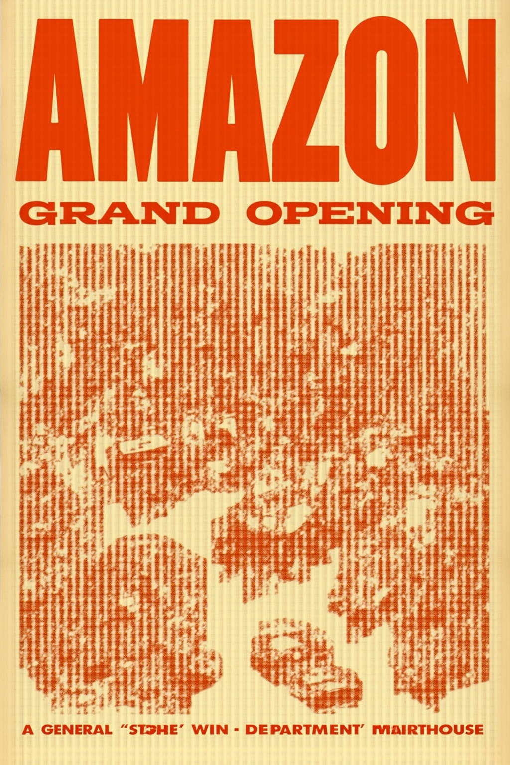 Amazon grand opening poster