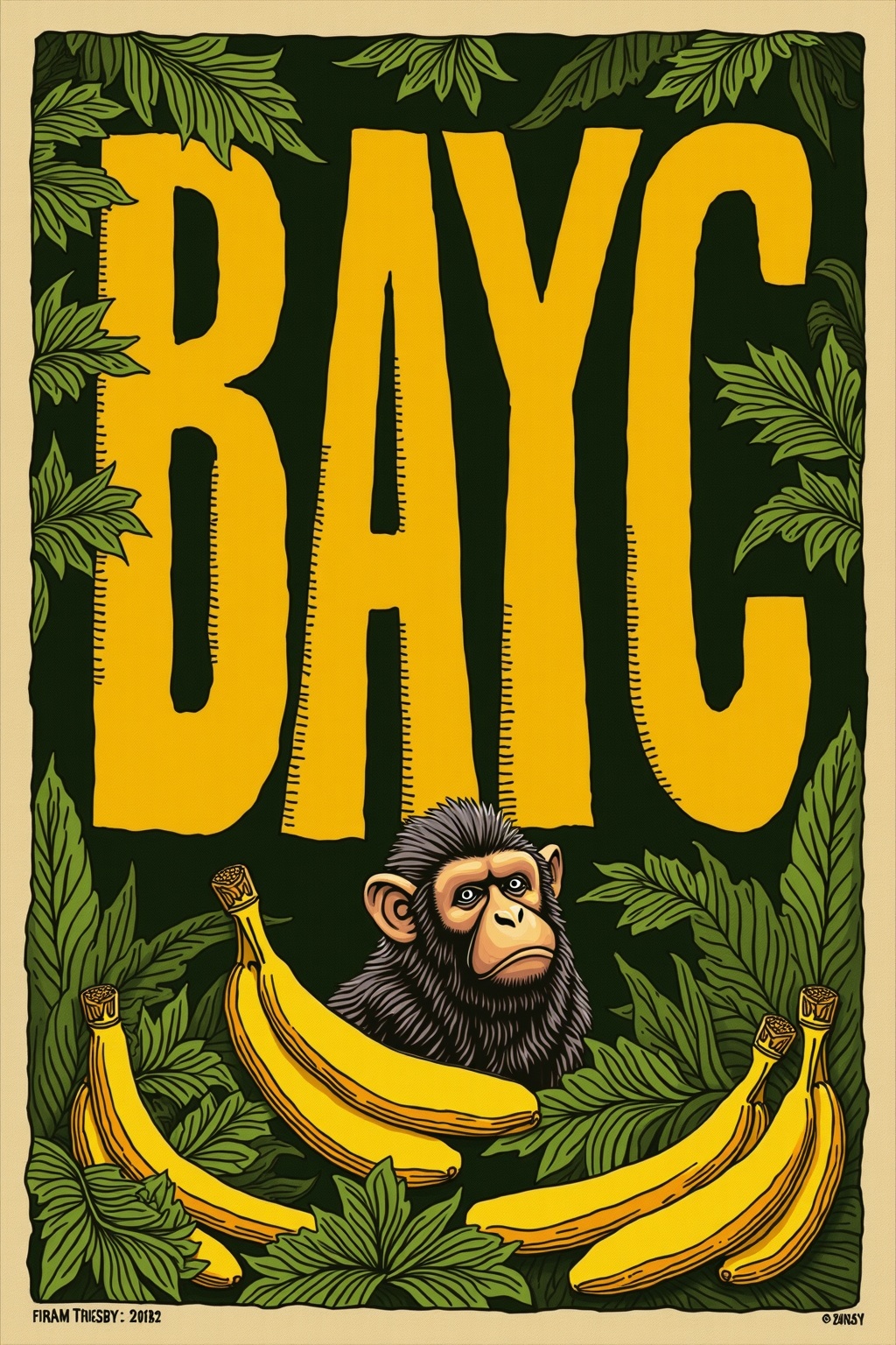Bored Ape Yacht Club grand opening poster