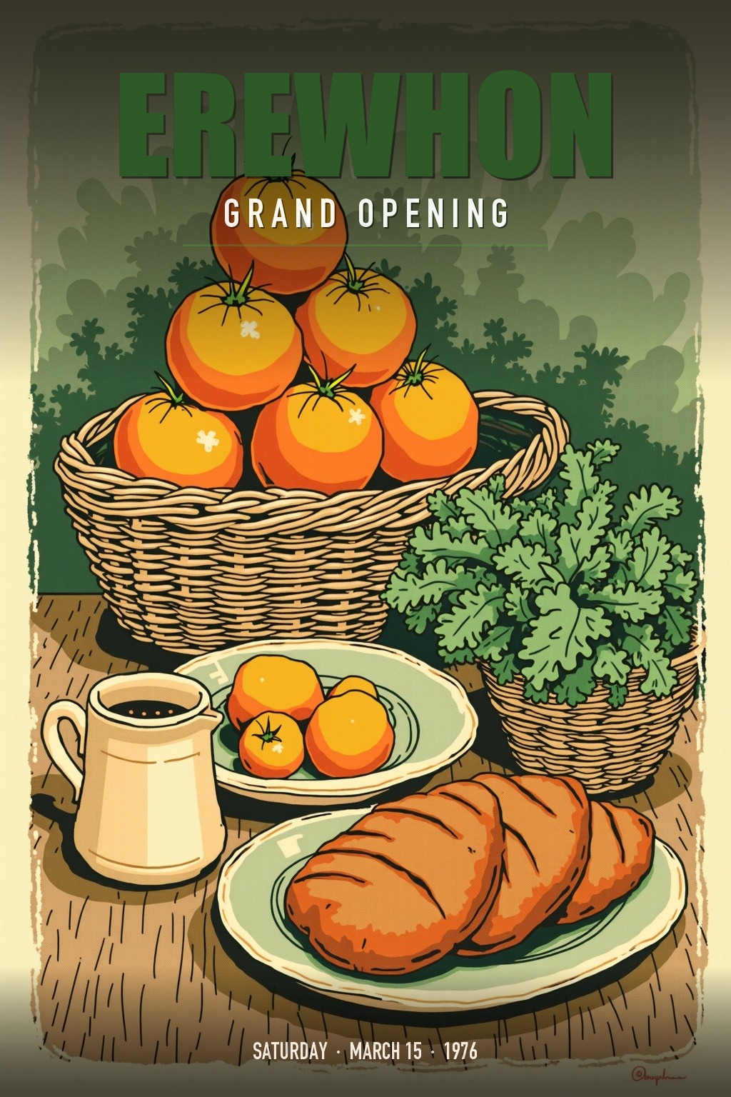 Erewhon grand opening poster