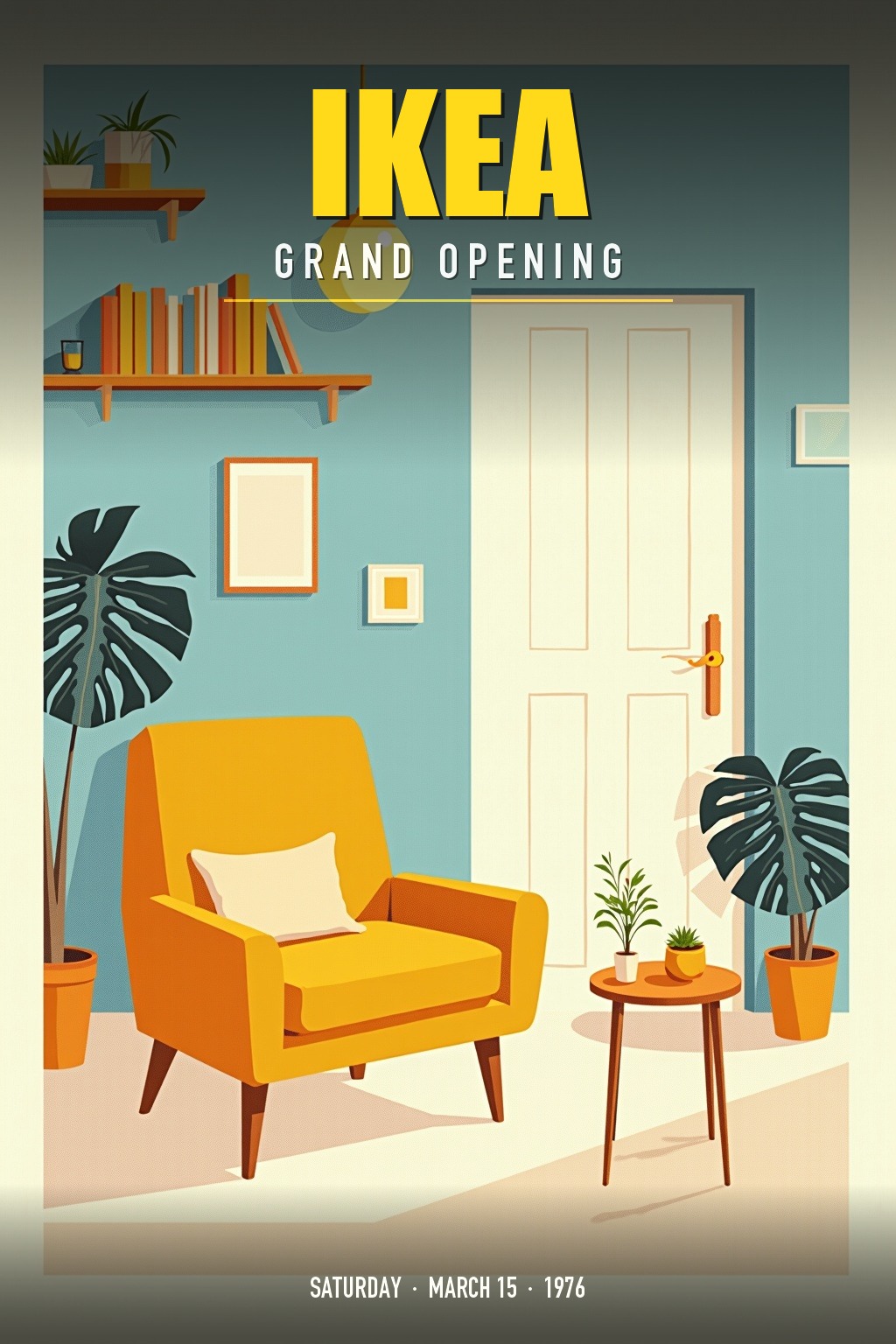 IKEA grand opening poster