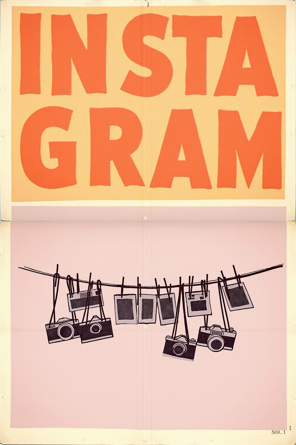 Instagram grand opening poster