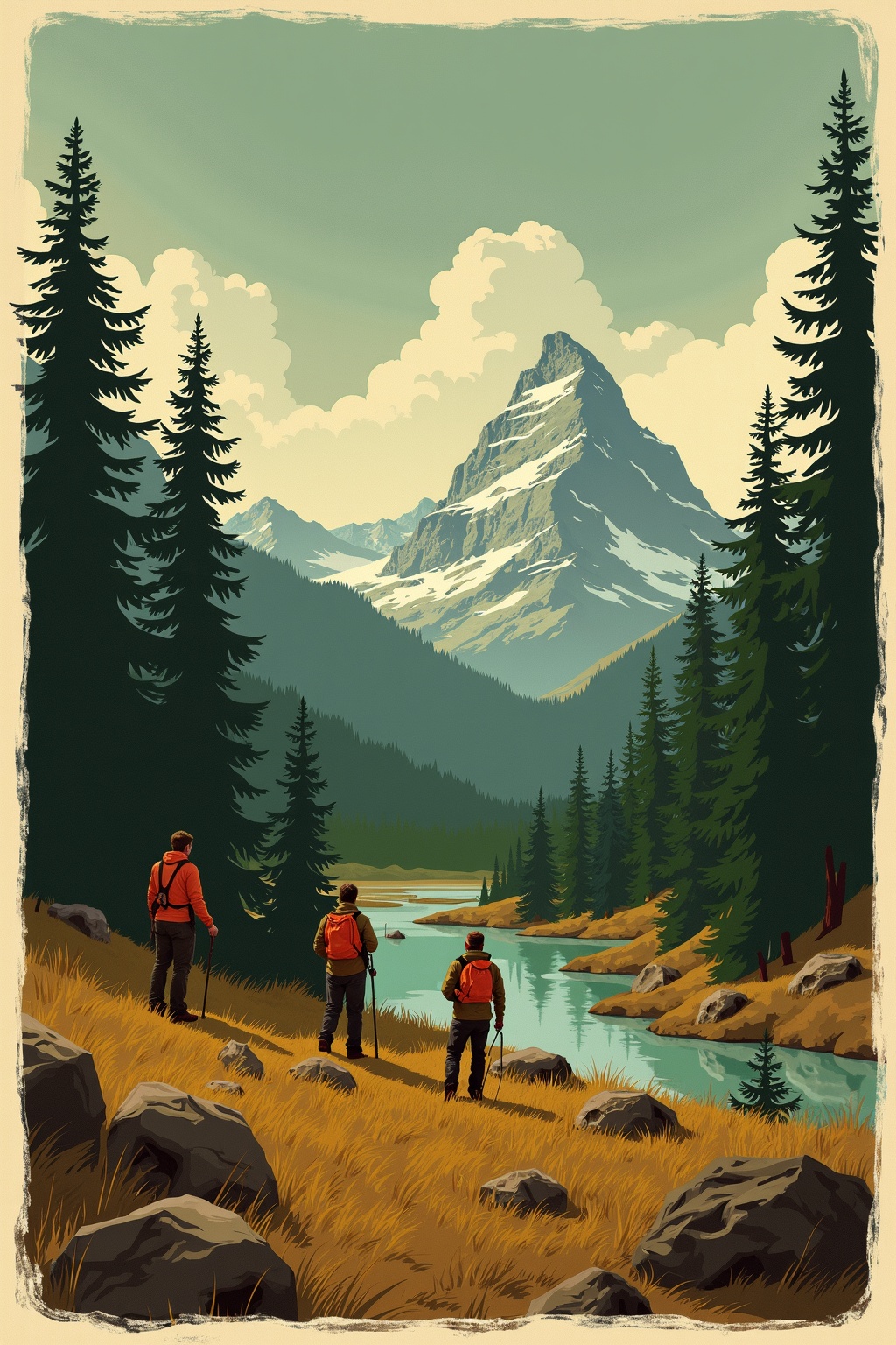 Patagonia grand opening poster