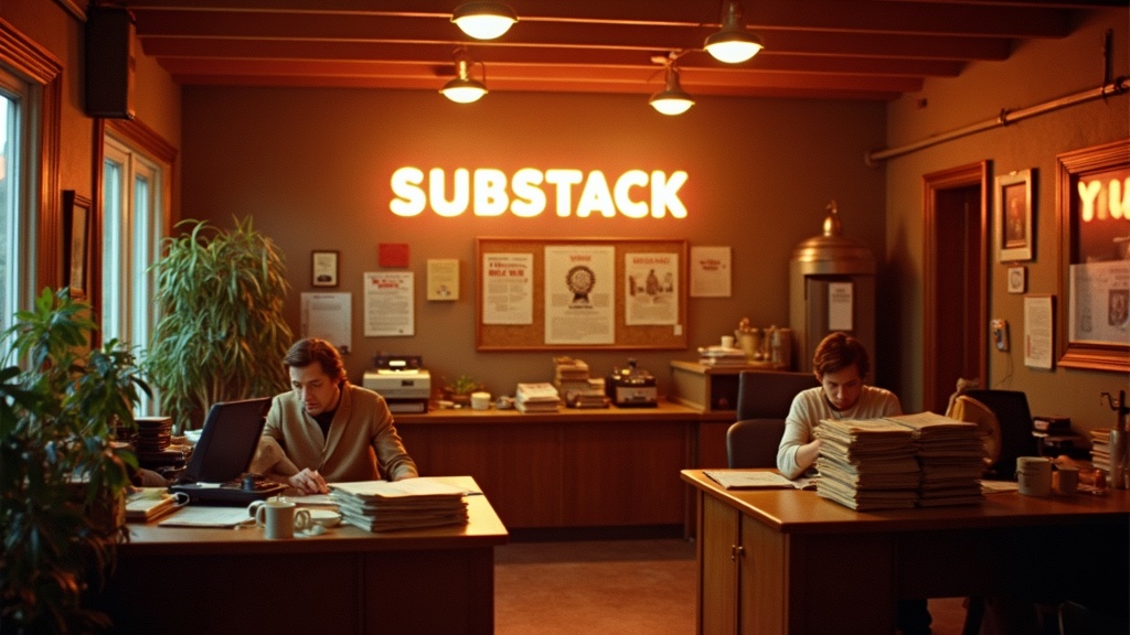 Substack as a 1970s independent publishing house