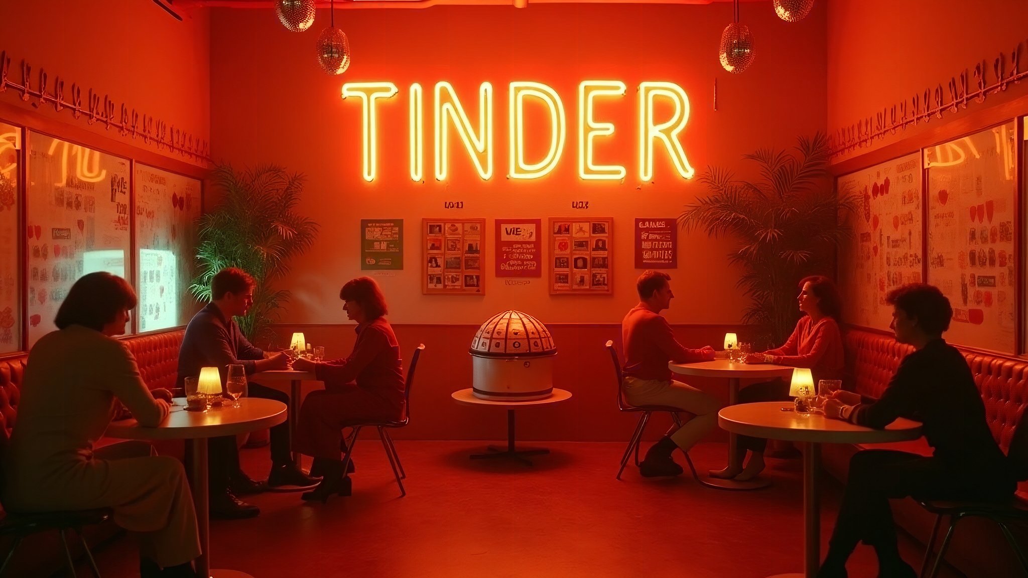 Tinder as a 1970s matchmaking bureau