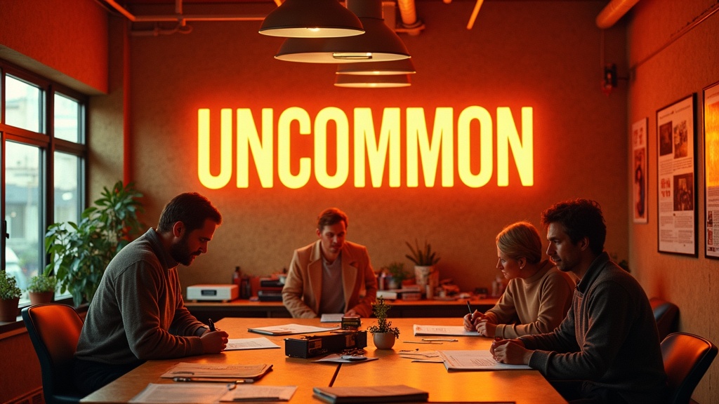 Uncommon as a 1970s creative workspace bureau